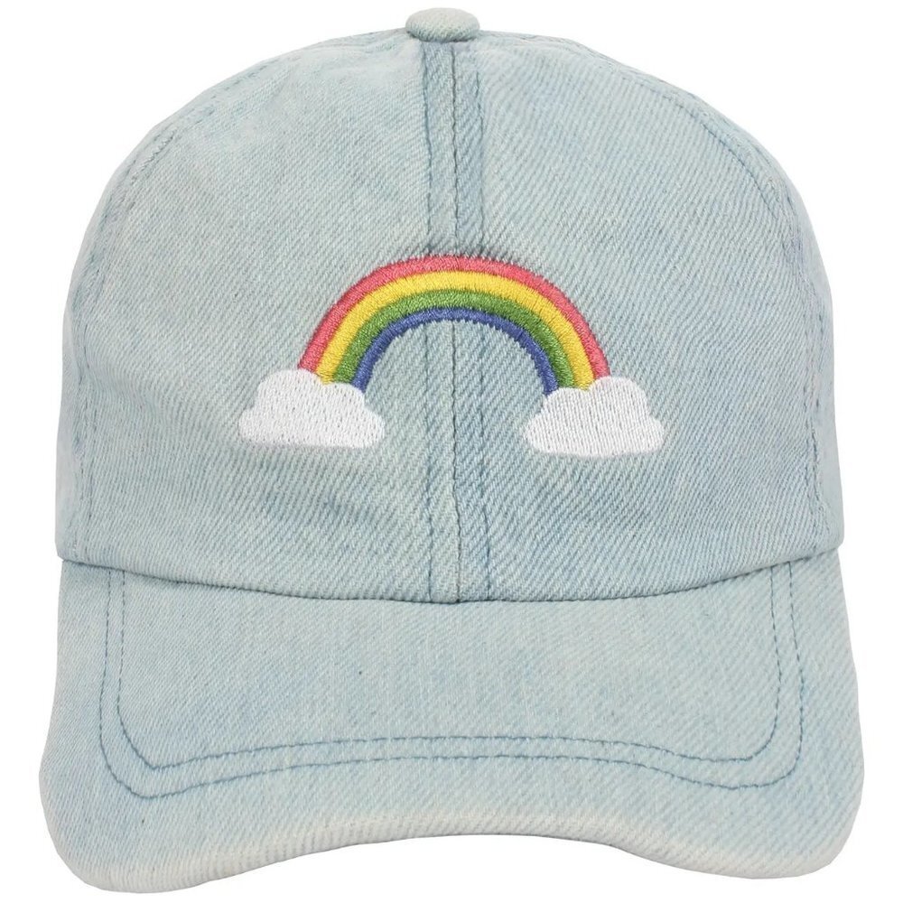 NWOT David & Young - Rainbow + Clouds Dad Cap, LGBTQ